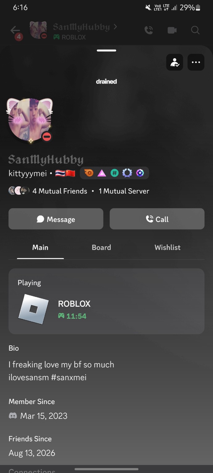Screenshot shared as proof